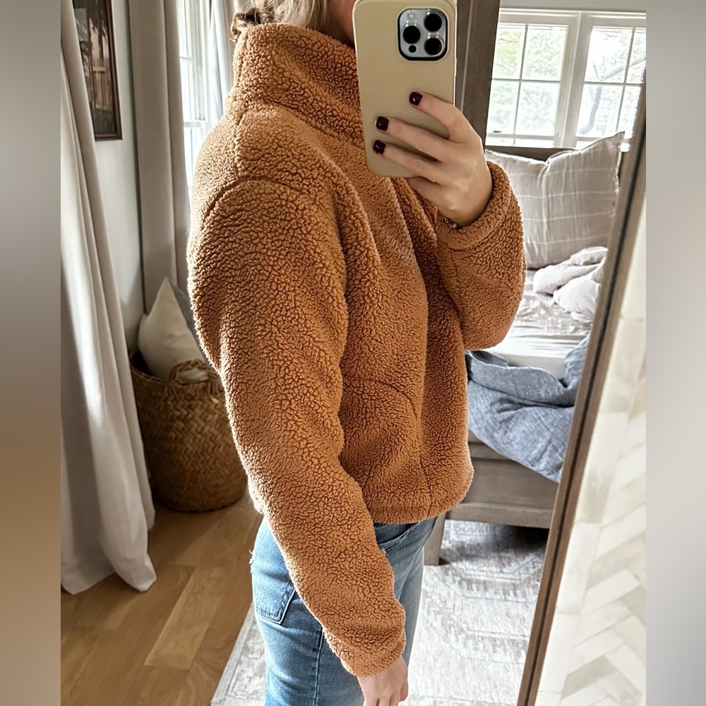 Target all in motion teddy turtleneck pullover